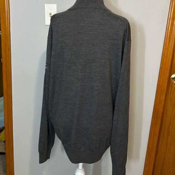Vintage Peter Miller merino wool 1/4 zip pullover size‎ L BIN E - Picture 4 of 8